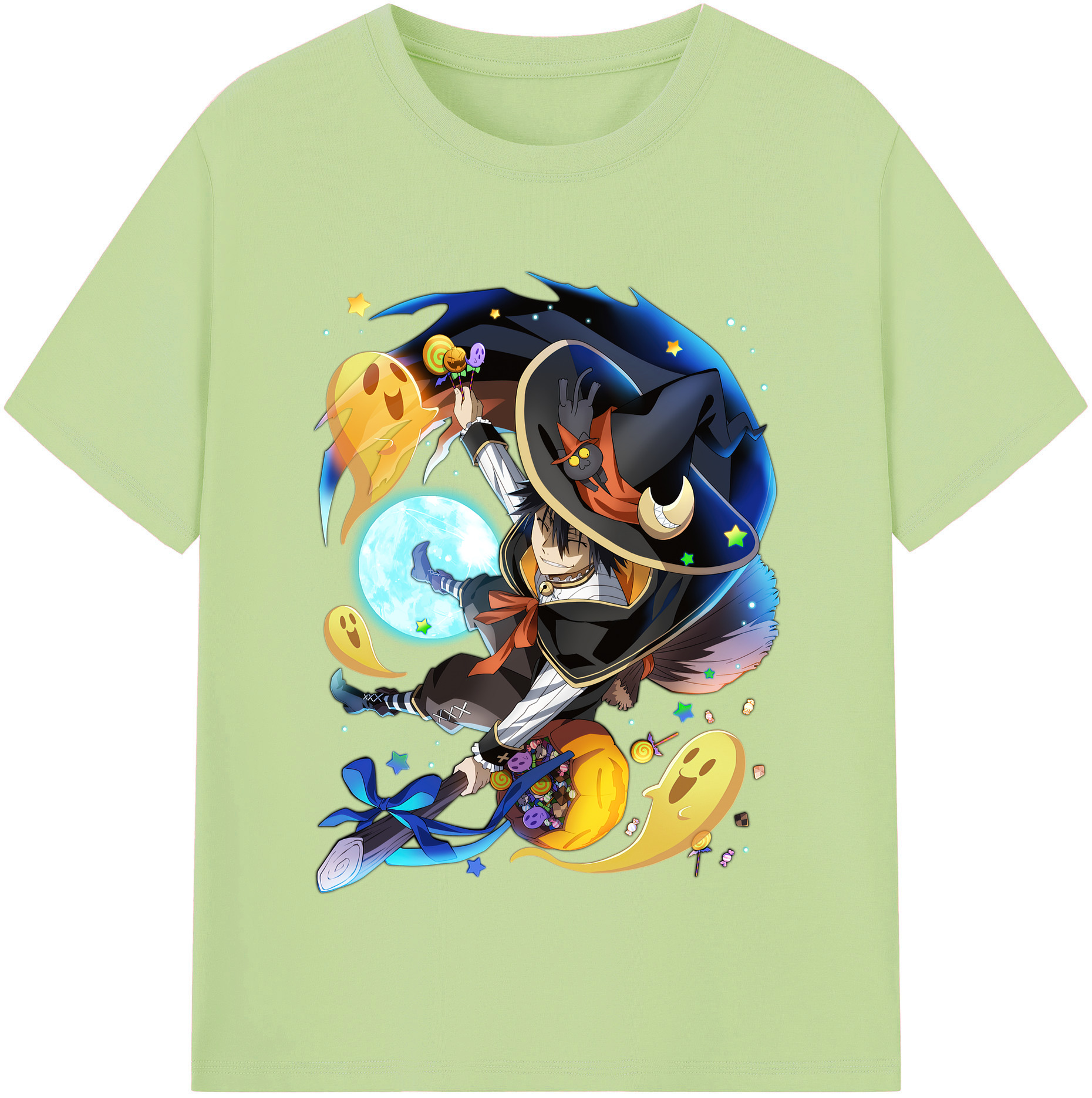 （画像用） 文豪ストレイドッグス Bungo Stray Dogs 綿100％半袖Tシャツ（フロントプリント）